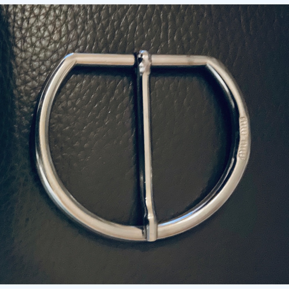 MIU MIU large buckle 3”x2,5” silver color